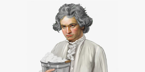 Famous Bathers: Beethoven