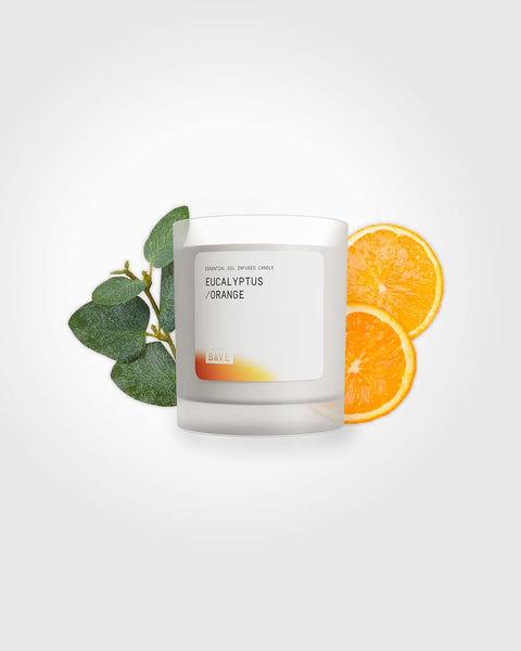 EUCALYPTUS ORANGE CANDLE